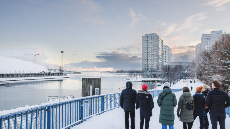 Talvikaupunki. Kuva: Anssi Kumpula.